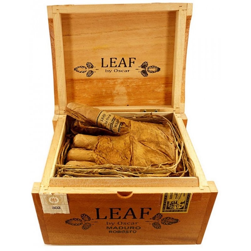 Trabucuri  Oscar Valladares Leaf by Oscar Maduro Robusto 20