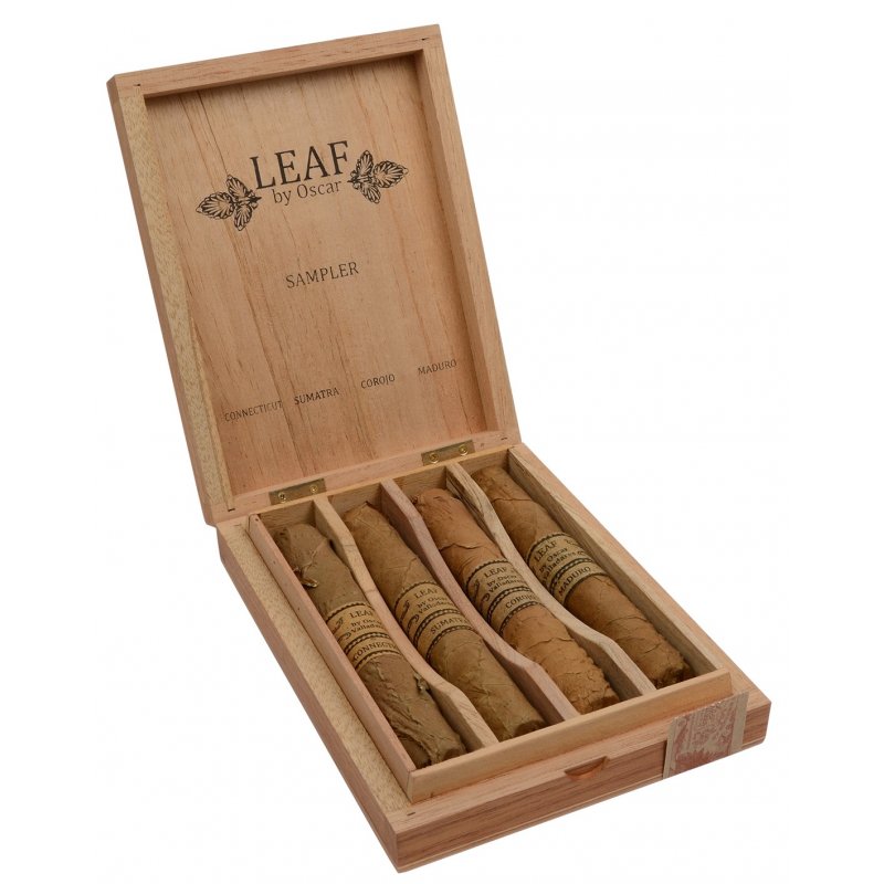 Sampler trabucuri Leaf by Oscar 4 fumez trabucuri Leaf by Oscar