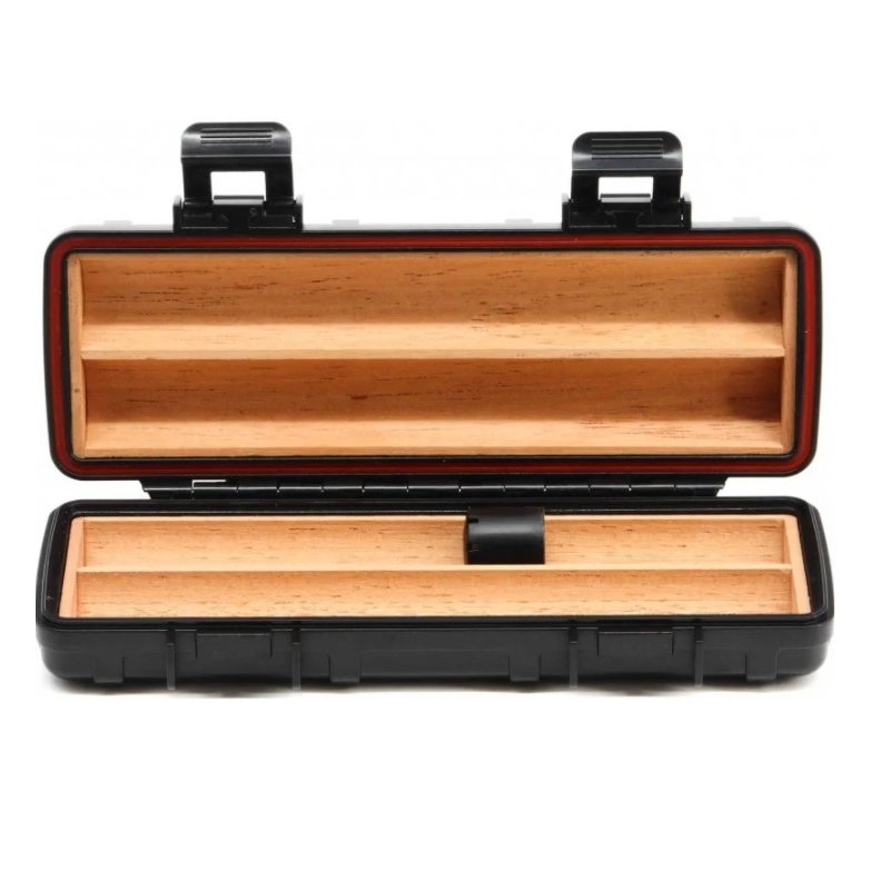 Humidor de calatorie Angelo Black cutie trabucuri pastrare Cuba