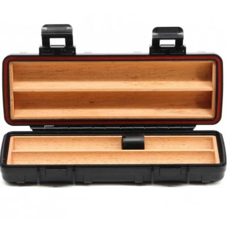 Humidor de calatorie Angelo Black cutie trabucuri pastrare Cuba