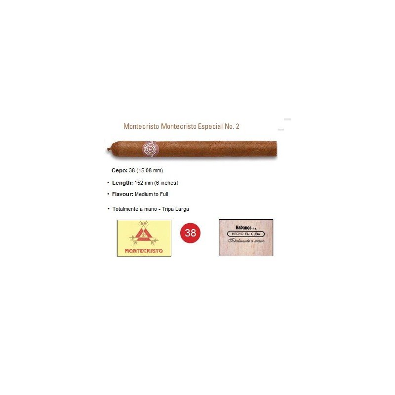 Trabucuri Montecristo Especiales No 2 
