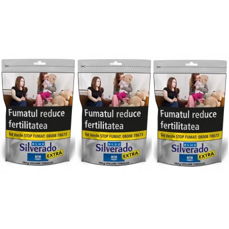 Tutungerie cu Tutun de injectat Silverado Blue Volume 420 grame