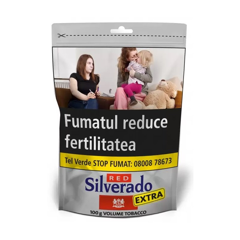 Tutun de injectat Silverado Red Volume 100G