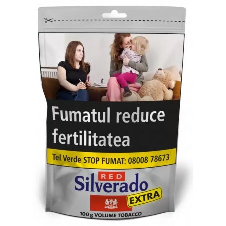 Tutun de injectat Silverado Red Volume 100G