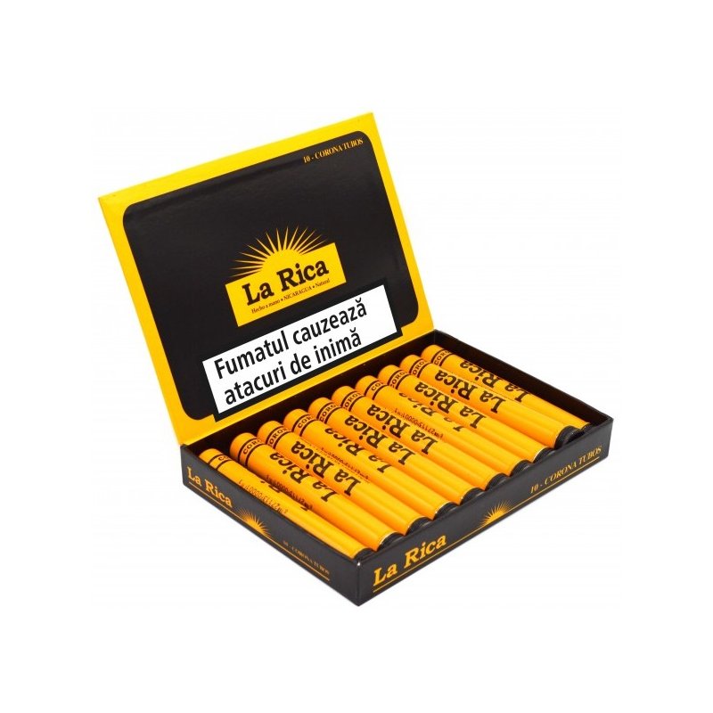 Trabucuri La Rica Natural Connecticut Corona Tubos 10