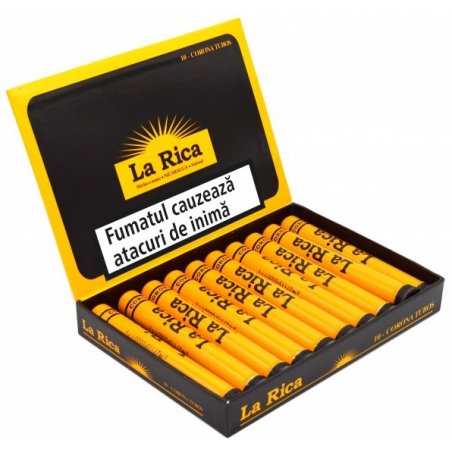 Trabucuri La Rica Natural Connecticut Corona Tubos 10