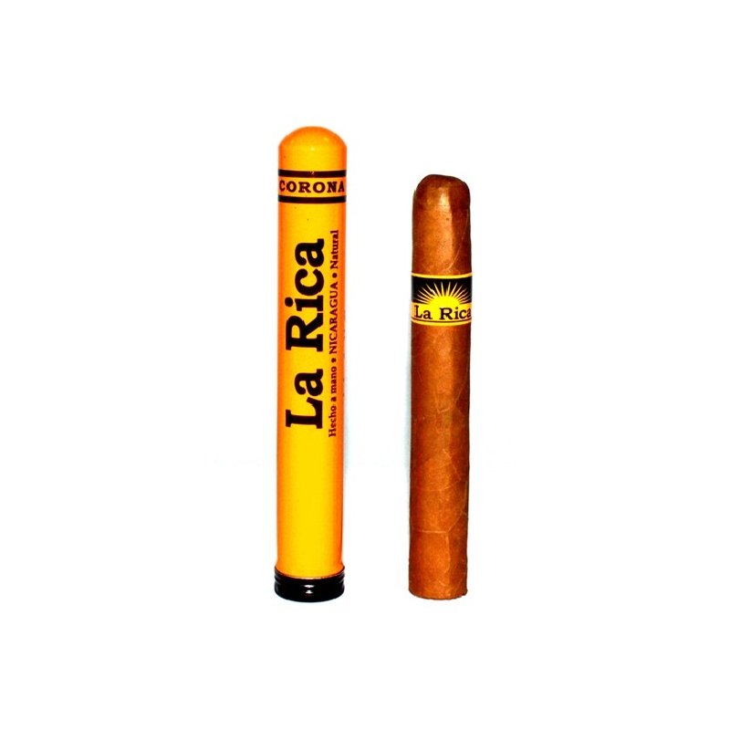Trabucuri ieftin La Rica Natural Connecticut Corona Tubos 10