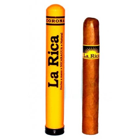 Trabucuri ieftin La Rica Natural Connecticut Corona Tubos 10