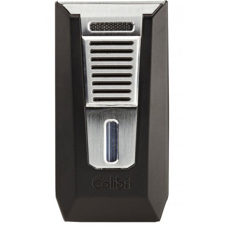 Bricheta Colibri Slide II cu Punch Negru Argintiu fumez trabucuri