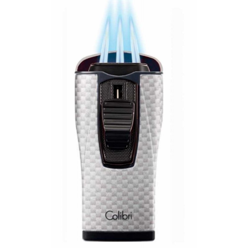 Bricheta Colibri Monaco II Silver Carbon tutungerie cu brichete Colibri
