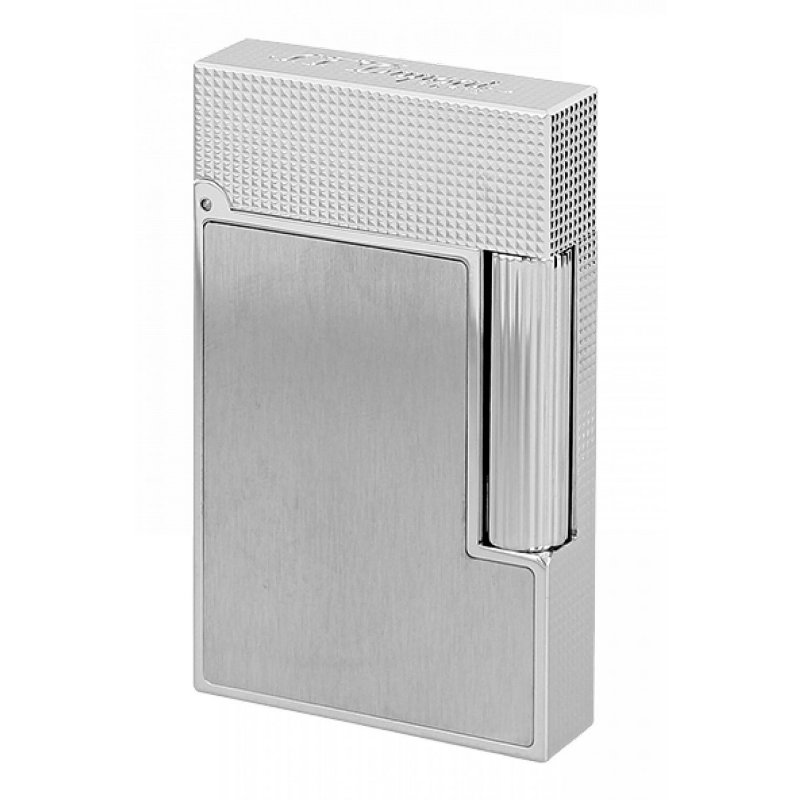 Bricheta S.T. Dupont L2 Brushed Palladium Diamond Head