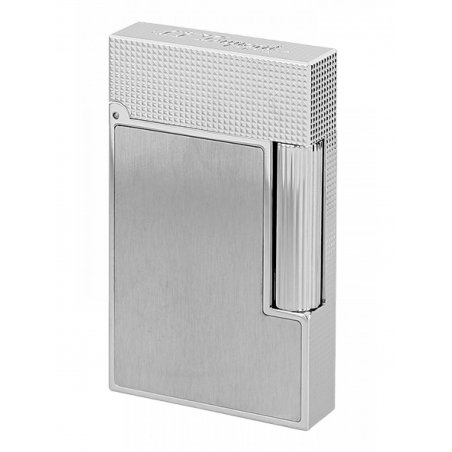 Bricheta S.T. Dupont L2 Brushed Palladium Diamond Head