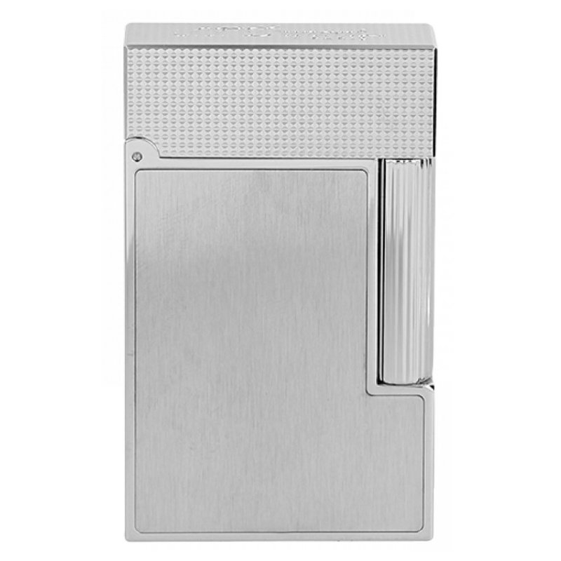 Bricheta S.T. Dupont L2 Brushed Palladium Diamond Head