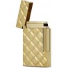 Bricheta S.T. Dupont Ligne 2 Slim Quilted Yellow Gold cumpar bricheta cadou