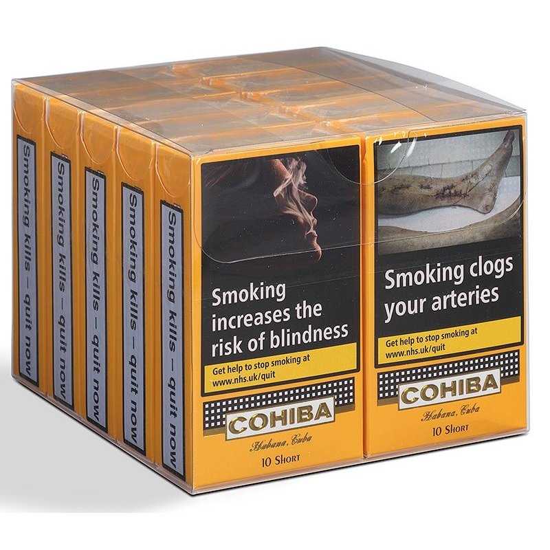 Tigari de foi Cohiba Short 100