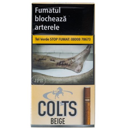 Tigari de foi Colts Filter Beige tutungerie cu tigari de foi Colts