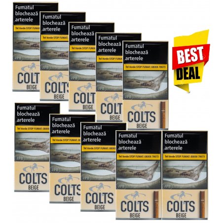 Tigari de foi Colts Filter Beige 100