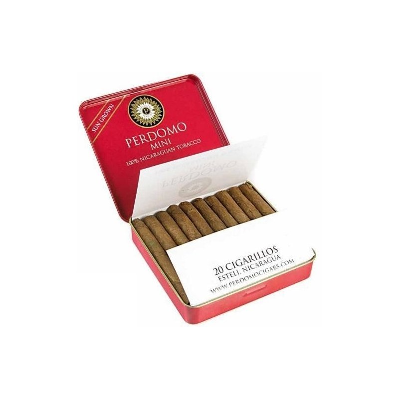 Tigari de foi Perdomo Mini Cigarillos Sungrown 20