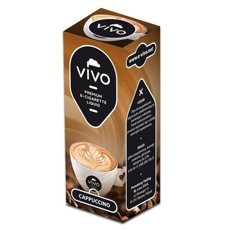 Lichid tigareta electronica Vivo Cappuccino 0 mg./ml caut narghilea electronica