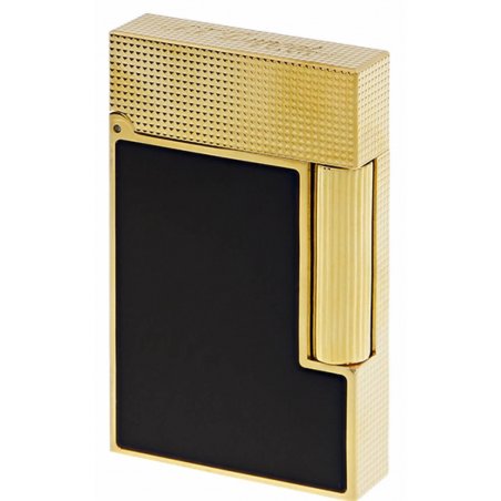Bricheta S.T. Dupont Ligne 2 Black Gold Diamond Head 16601