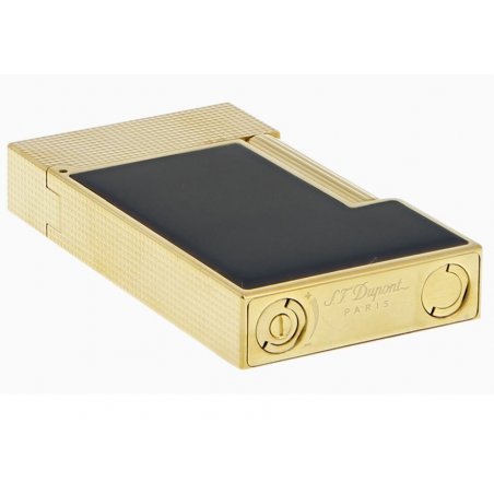Bricheta S.T. Dupont Ligne 2 Black Gold Diamond Head 16601