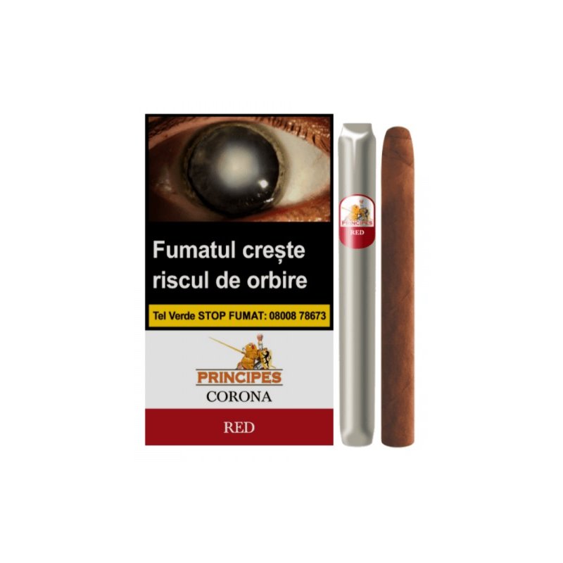 Tigari de foi La Aurora Principes Corona Red 5