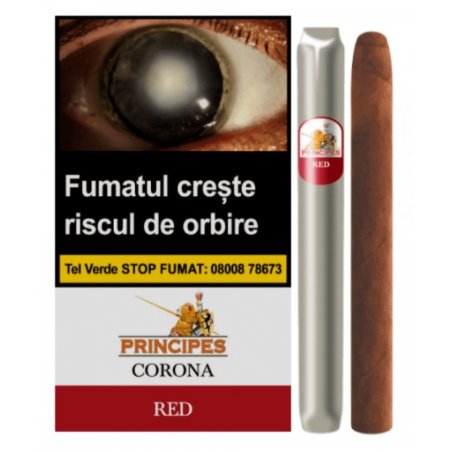 Tigari de foi La Aurora Principes Corona Red 5