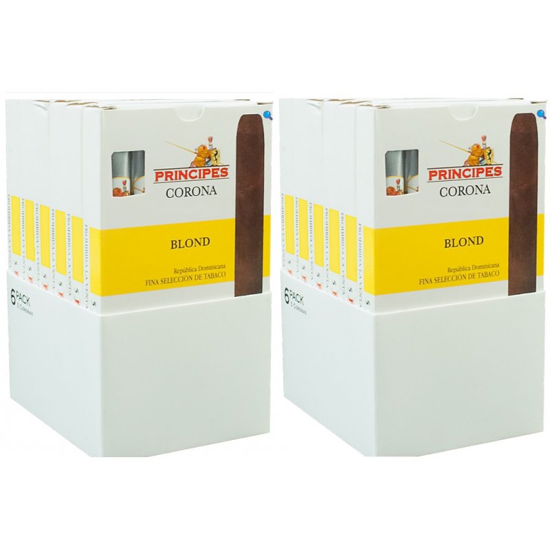 Tigari de foi La Aurora Principes Corona Blond 60