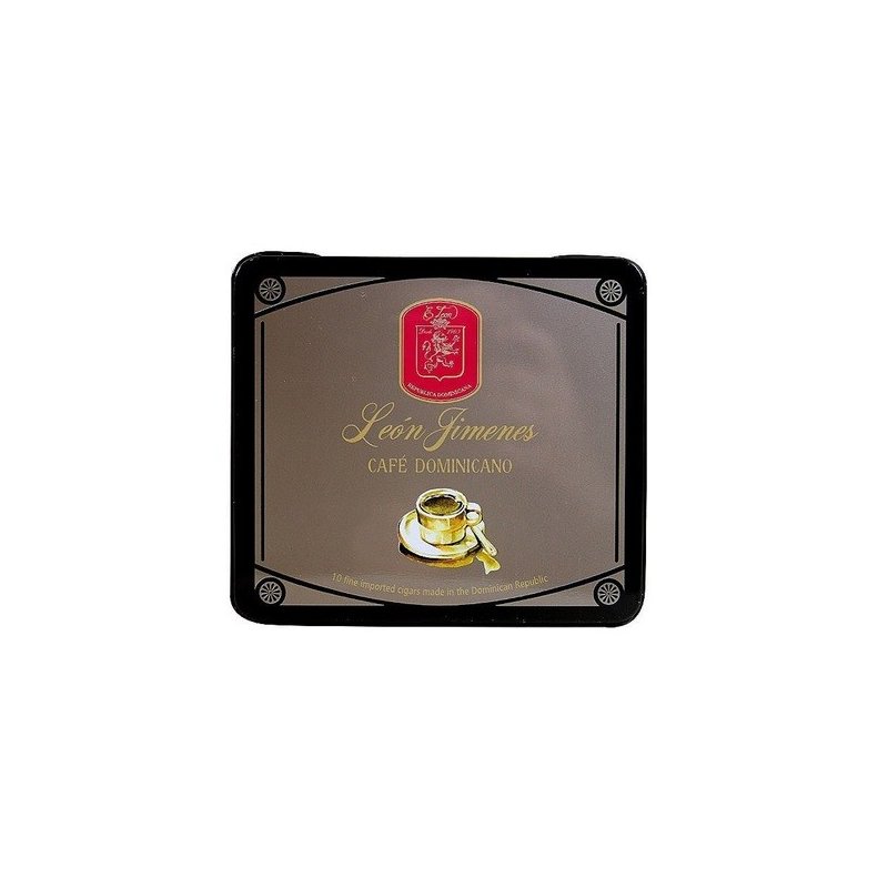 Tigari de foi La Aurora Leon Jimenes Cafe Dominicano Tin 10