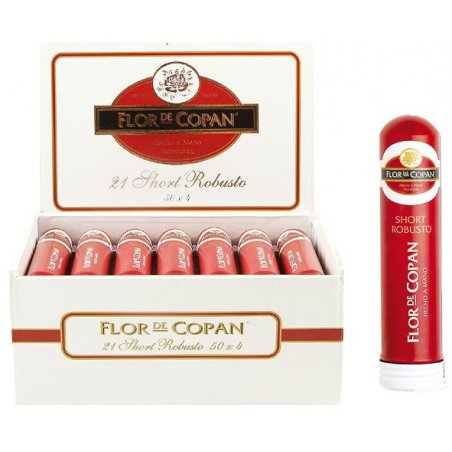 Trabucuri Flor de Copan Maya Short Robusto Tubos 21