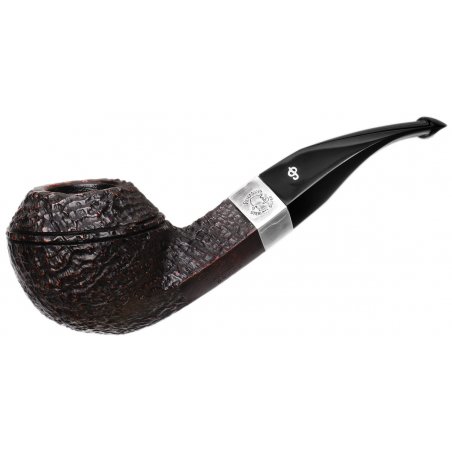 Pipa Peterson Sherlock Holmes Sandblasted Squire P-Lip 9mm