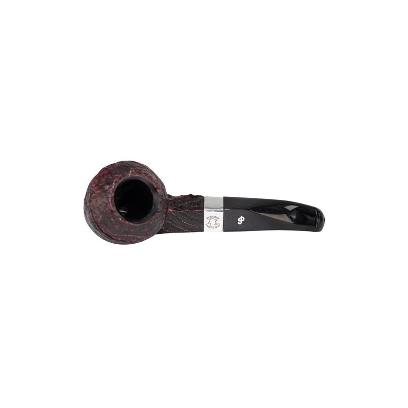 Pipa Peterson Sherlock Holmes Sandblasted Squire P-Lip 9mm tutungerie