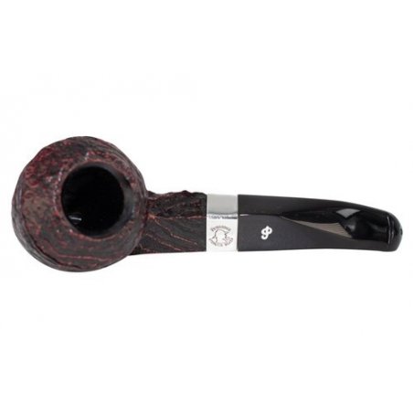 Pipa Peterson Sherlock Holmes Sandblasted Squire P-Lip 9mm tutungerie