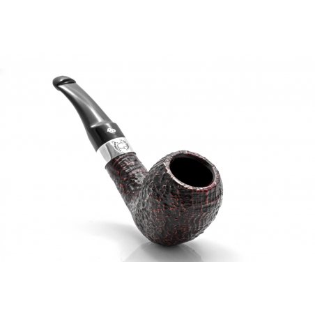 Pipa Peterson Sherlock Holmes Sandblasted Strand P-Lip 9mm