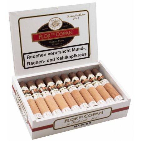 Trabucuri Flor de Copan Maduro Rothschild 20