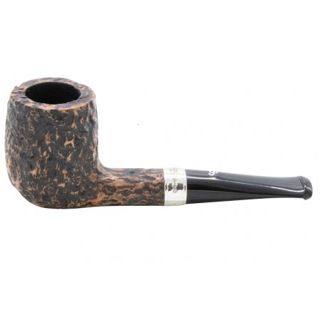 Pipa Peterson Short Rusticated 264 Fishtail tutungerie pipe Peterson