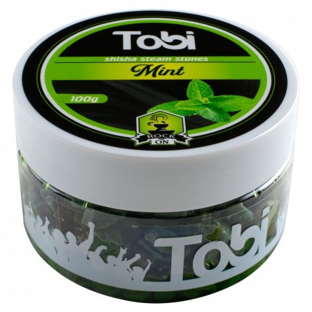 Pietre narghilea Mint Tobi 100g tutungerie pietre cu aroma de menta