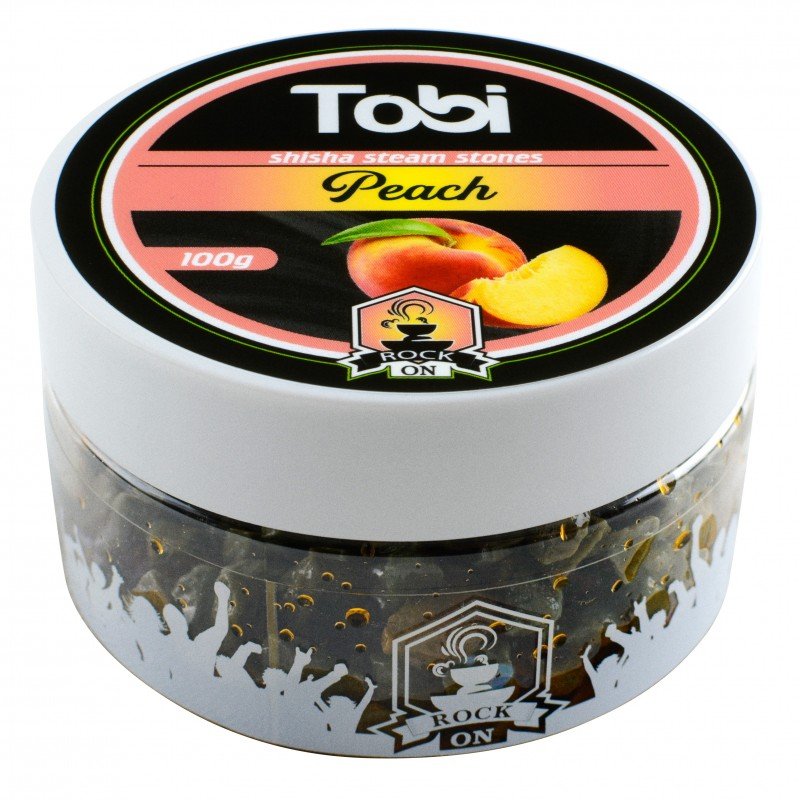 Pietre narghilea Peach Tobi 100g tutungerie cu pietre de narghilea