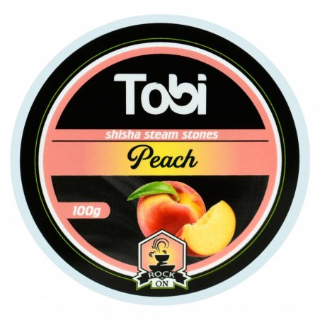 Pietre narghilea Peach Tobi 100g tutungerie cu pietre de narghilea