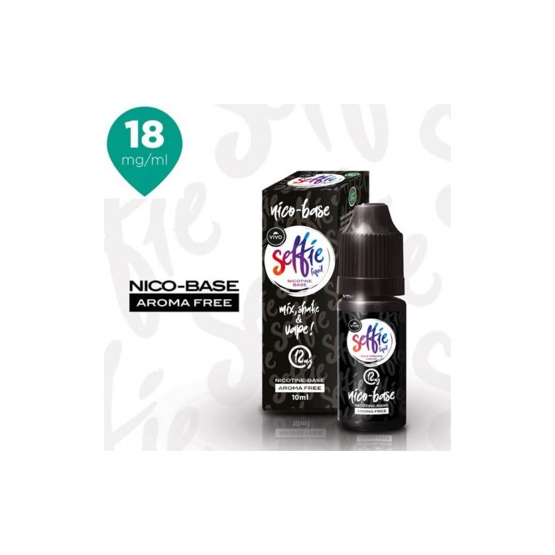 Baza cu nicotina tigareta electronica 18 mg/ml Selfie Vivo
