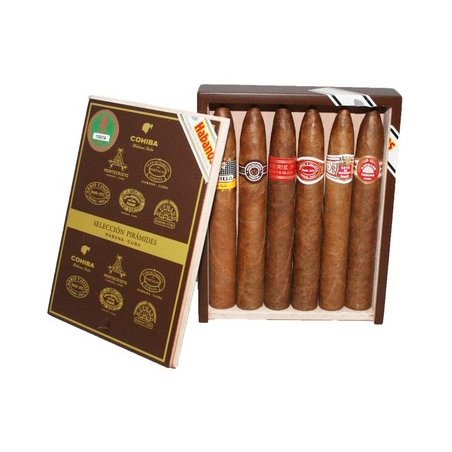 Trabucuri cubaneze Seleccion Piramides 6 selectie trabucuri cubaneze