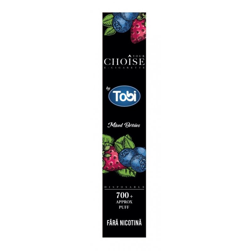 Tigareta electronica 0mg/ml Mixed Berries Choise by Tobi