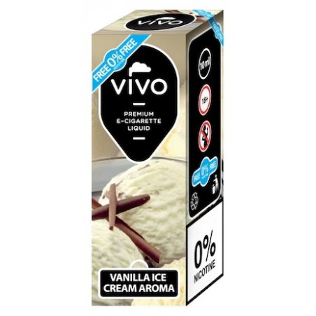 Tutungerie Lichid pentru tigara electronica Vivo Vanilla Ice Cream 0 mg./ml.