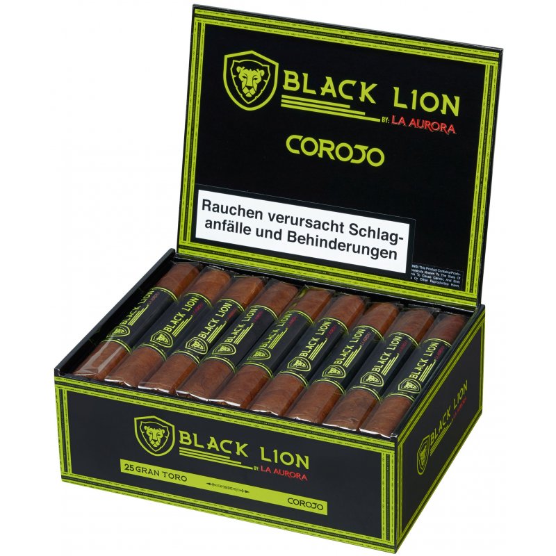 Trabucuri La Aurora Black Lion Corojo Gran Toro 25