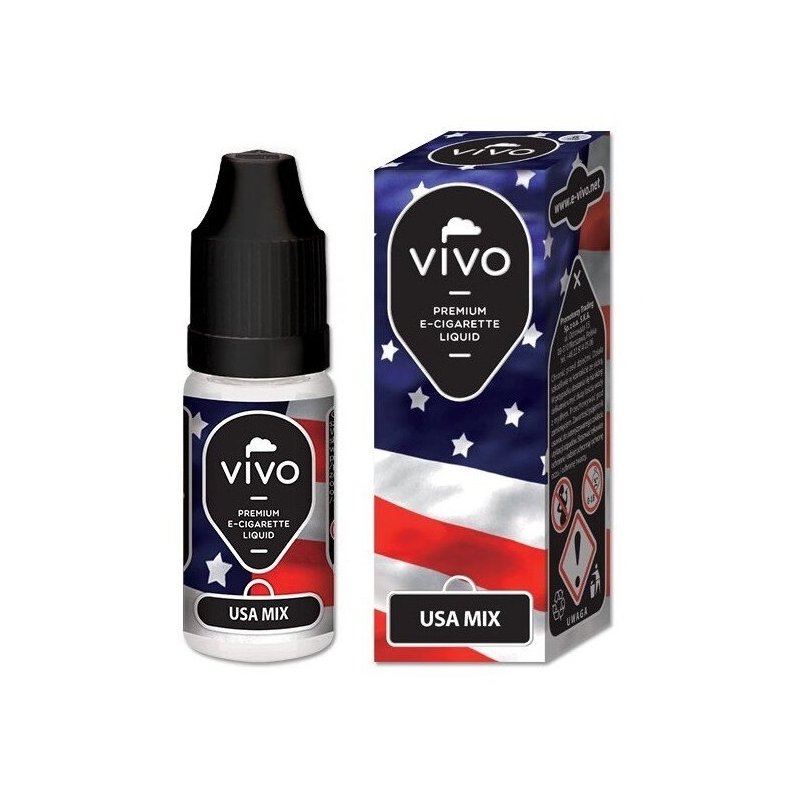 Tutungerie Lichid pentru tigara electronica Vivo USA Mix 0 mg./ml.