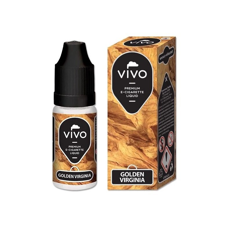 Tutungerie Lichid pentru tigara electronica Vivo Golden Virginia 12 mg./ml.