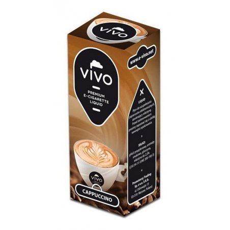 Tutungerie Lichid pentru tigara electronica Vivo Cappuccino 12 mg./ml.