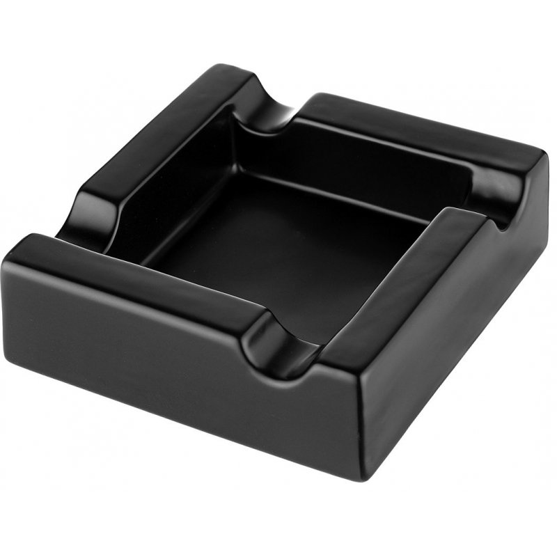 Scrumiera trabucuri Angelo Ceramic Black 424008 tutungerie