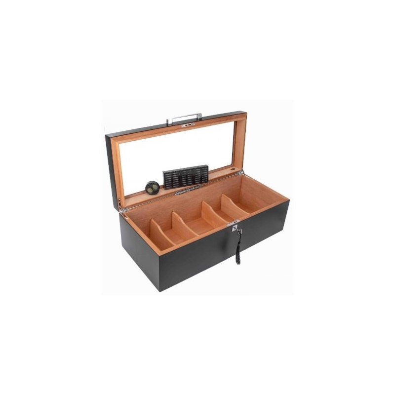 Humidor trabucuri Cabinet Angelo Black 920041 fumez trabucuri