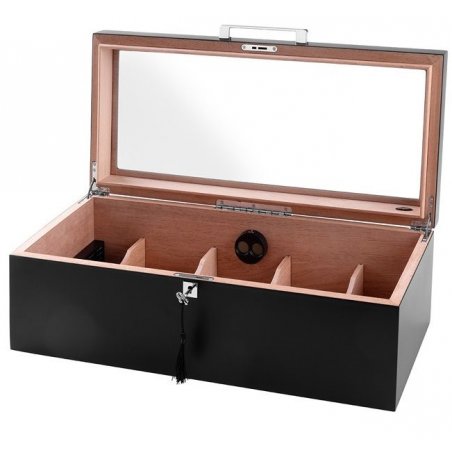 Humidor trabucuri Cabinet Angelo Black 920041 fumez trabucuri